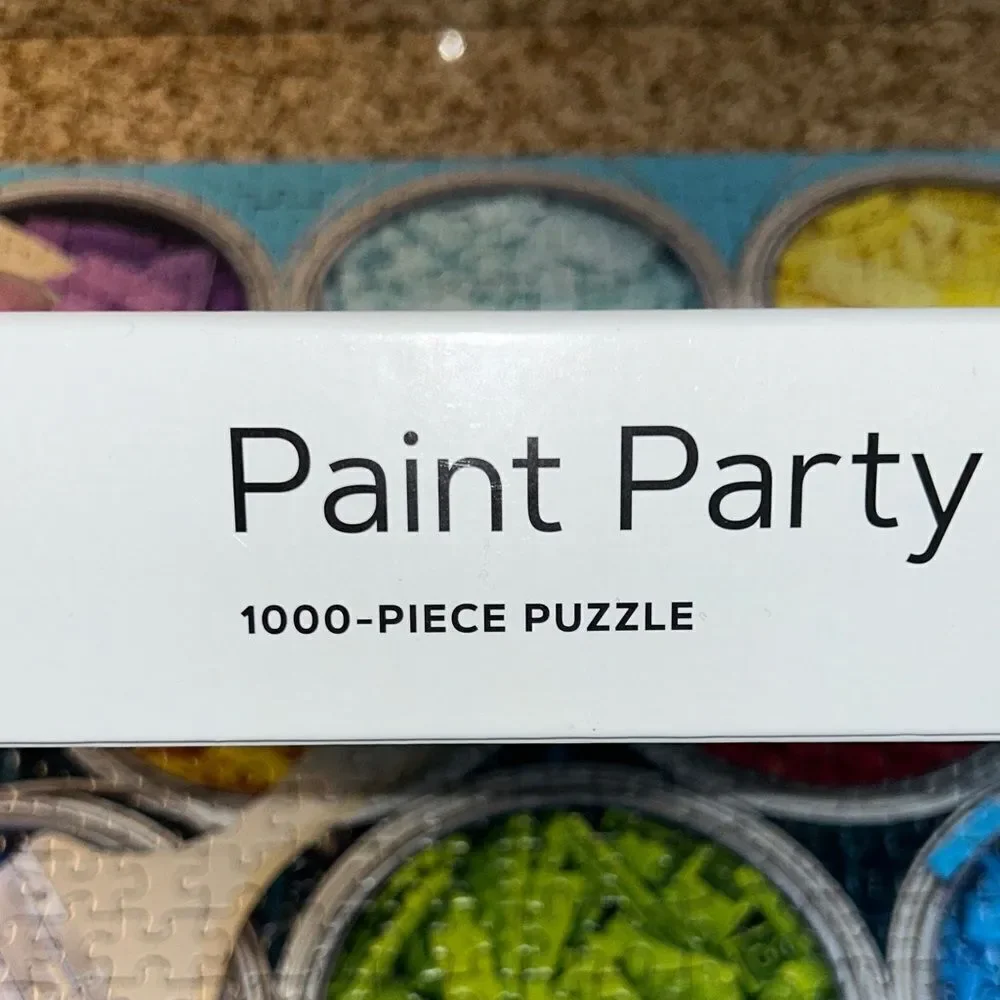 LEGO Paint 🎨 Party Puzzle 🧩 with Vibrant Colors 1000 Piece Brain 🧠 Challenge